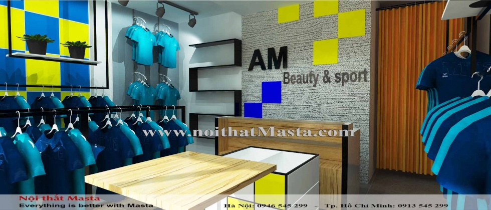 thiet ke shop the thao